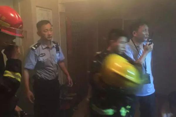 A thunderstorm caused damage to roofs and power lines in several neighborhoods