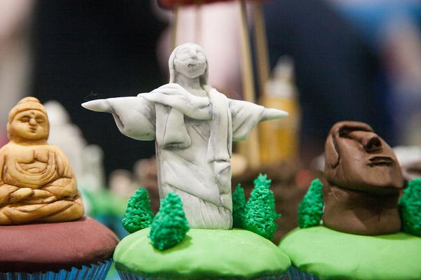 A clothing store donated a portion of its sales to a charity that supports homeless youth