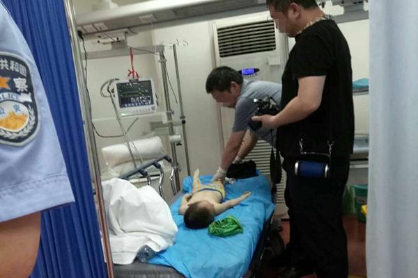 A fire department hosted a fire safety fair for kids with interactive exhibits