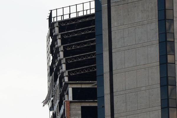 A charity organization built a new community center with a gym and after-school programs