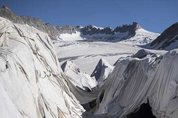 A construction company used recycled materials for a new road project