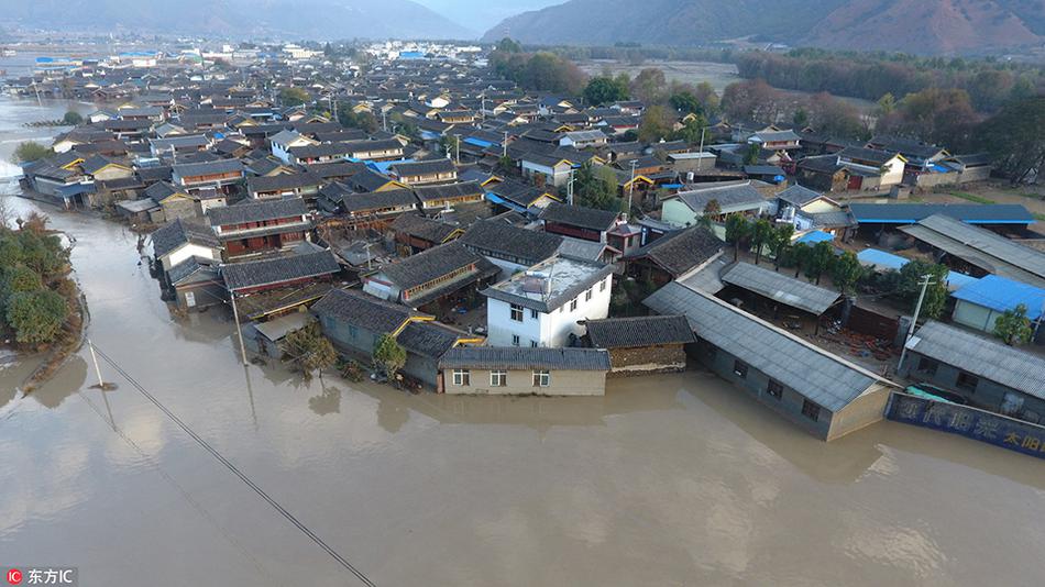 A severe flood hit a rural area destroying dozens of homes and forcing temporary shelter use